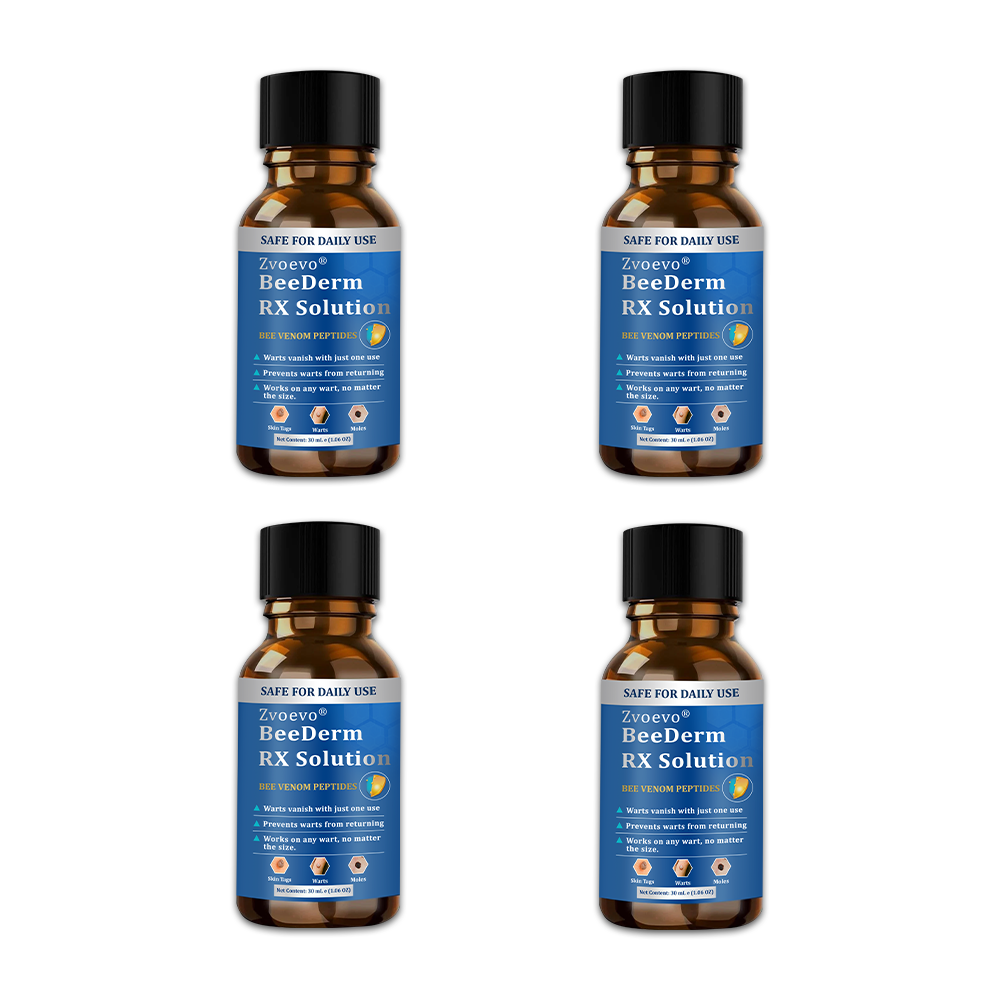 💝Zvoevo® BeeDerm RX Solution | Gentle, Targeted Care for Warts, Skin Tags, Skin Lesions, Infections, Cysts and Scars